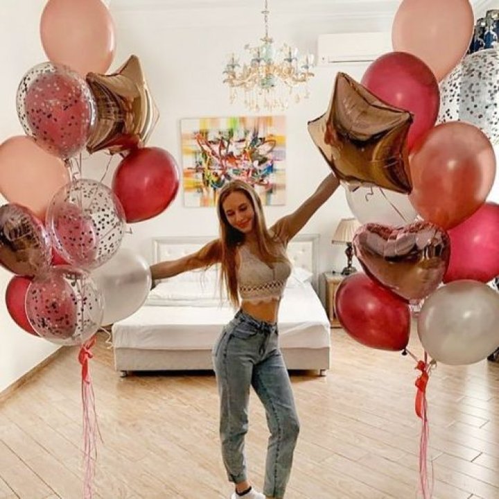 Фонтаны шаров "Селебрити" в Екатеринбурге