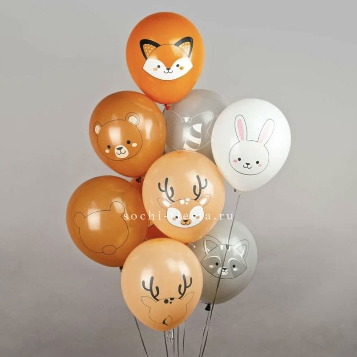 Воздушный шар "Животные" в Екатеринбурге