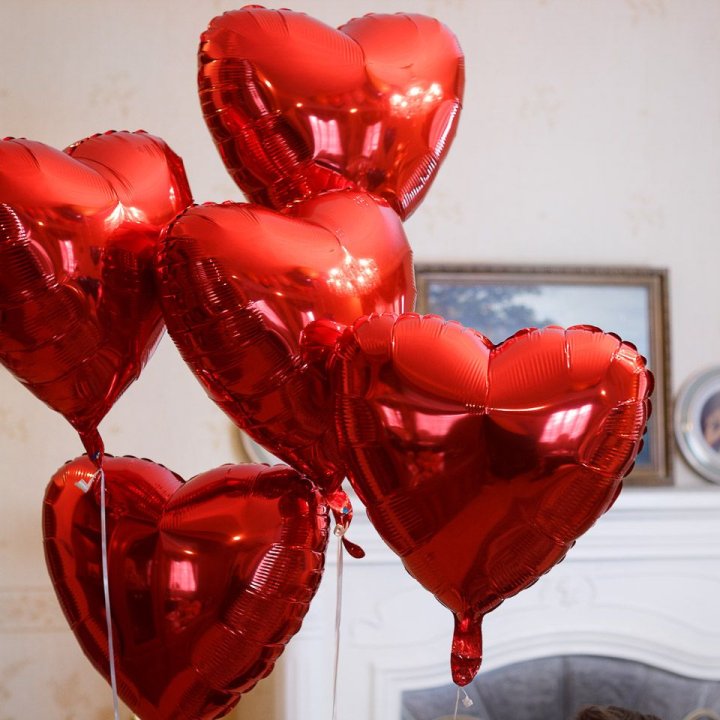 Фольгированный шар "Сердце" в Екатеринбурге