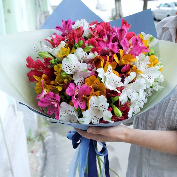 Микс альстромерий в Екатеринбурге