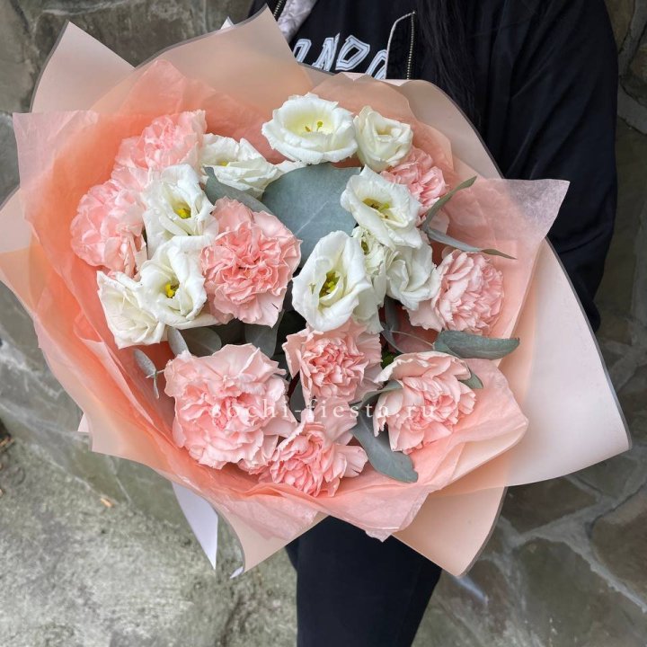  Букет диантусов "Пич" в Екатеринбурге