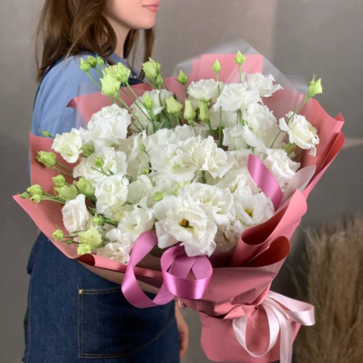 Букет эустом "Пудра" в Екатеринбурге