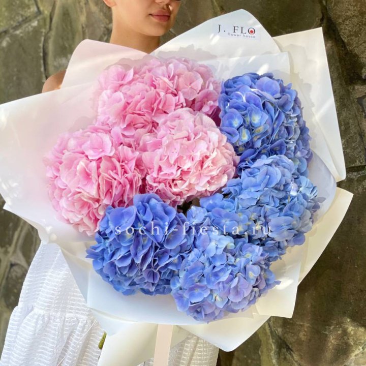 Букет гортензий №1 в Екатеринбурге