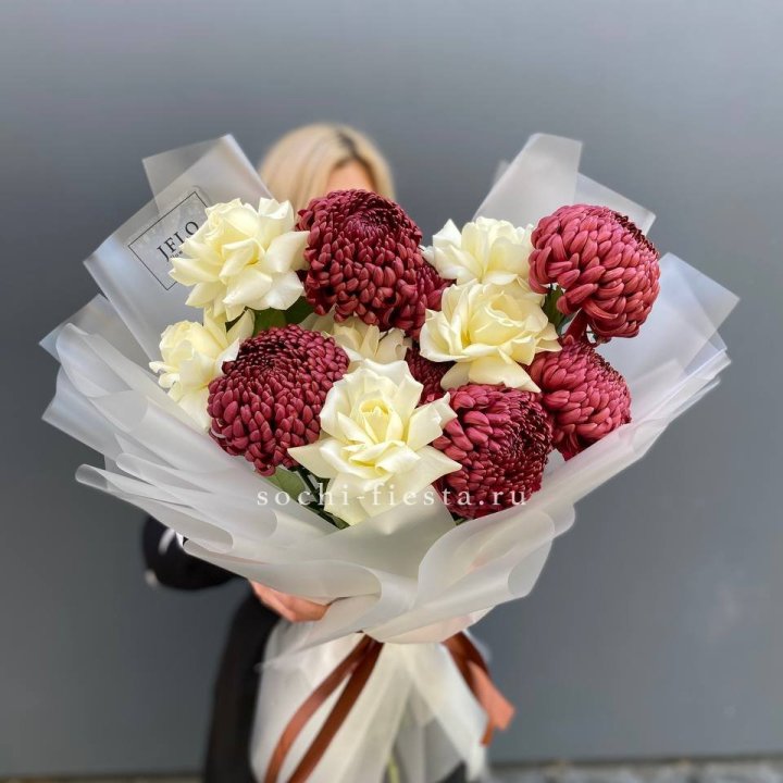 Дуо бигуди и розы в Екатеринбурге