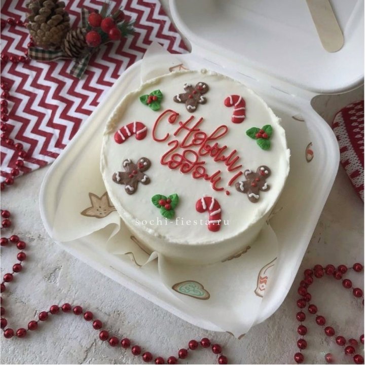 Бенто-торт "С Новым Годом!" в Екатеринбурге