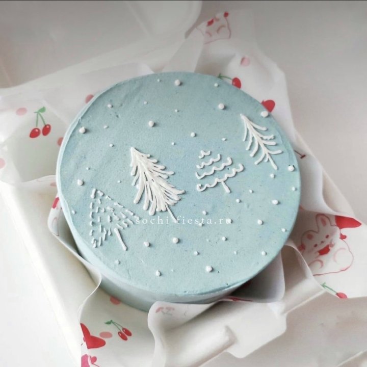 Бенто-торт "Елки" в Екатеринбурге