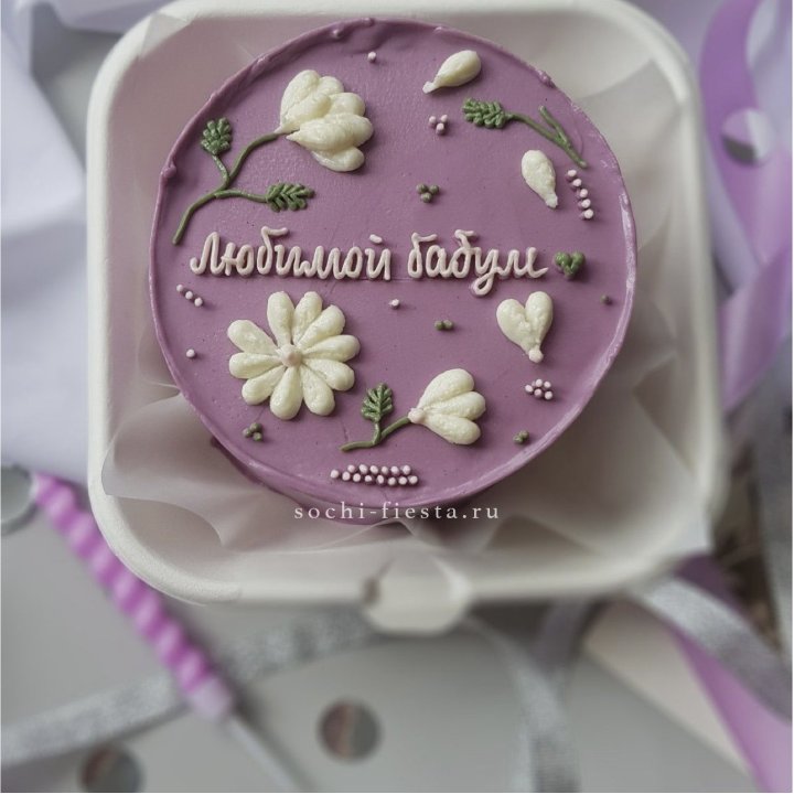Бенто-торт "Любимой бабуле" в Екатеринбурге