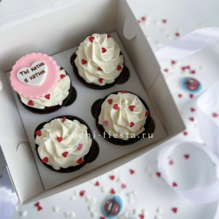 Набор капкейков "Для тебя" в Екатеринбурге