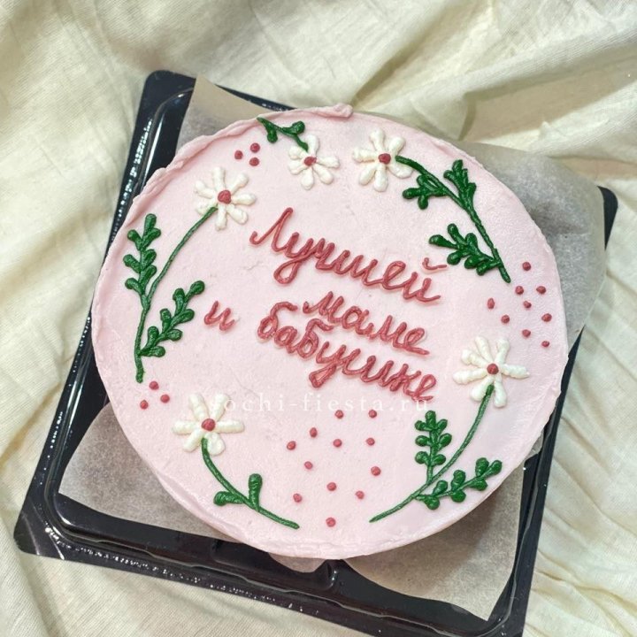 Бенто-торт "Лучшей маме и бабушке"  в Екатеринбурге