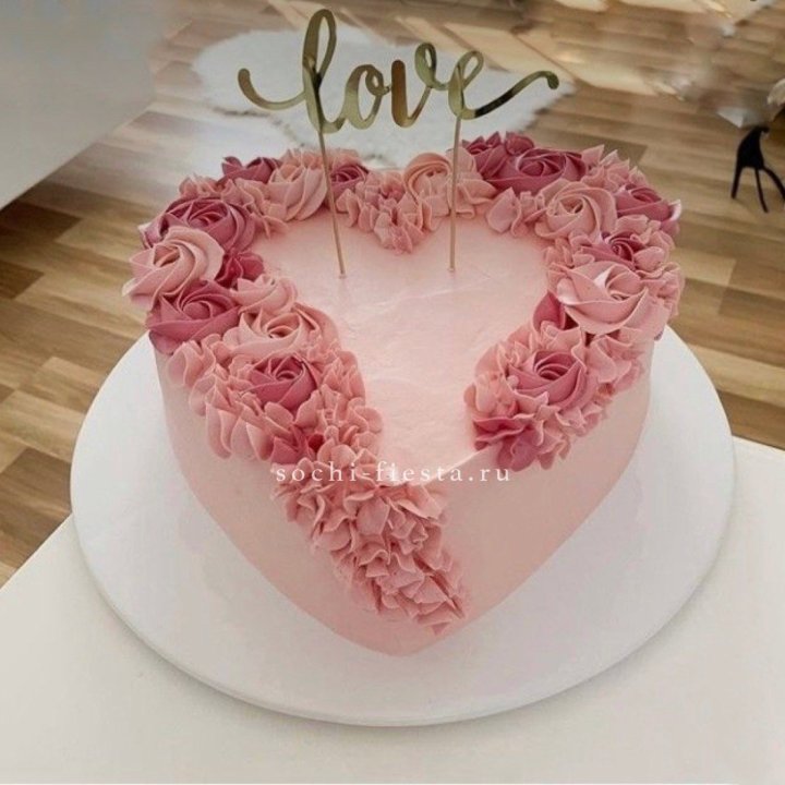 Торт "Сердце" 10 в Екатеринбурге