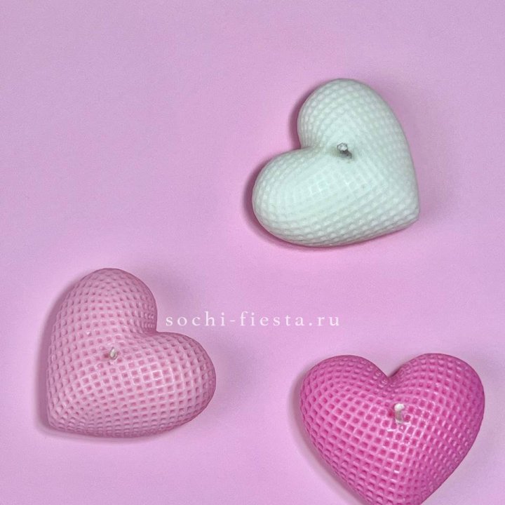 Набор свеч сердец в Екатеринбурге