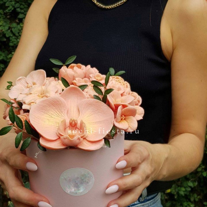 Шоколадный букет Орхидей в Екатеринбурге