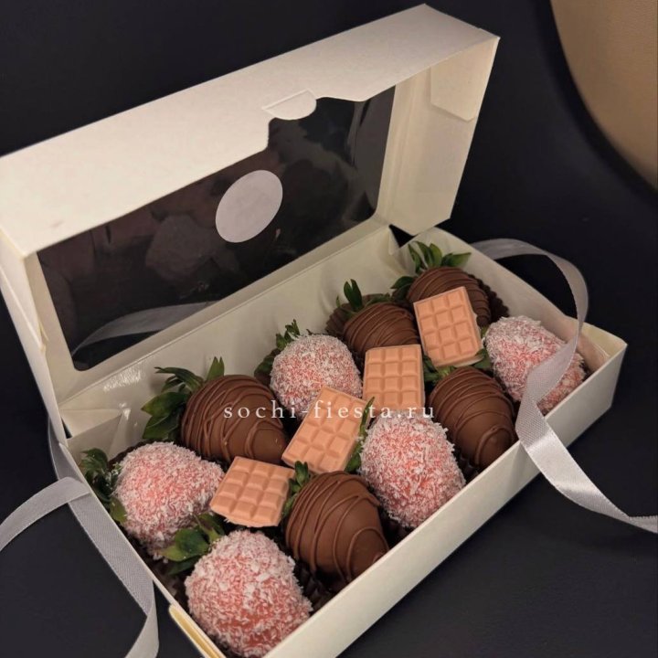 Клубника в шоколаде 10 ягод №2 в Екатеринбурге