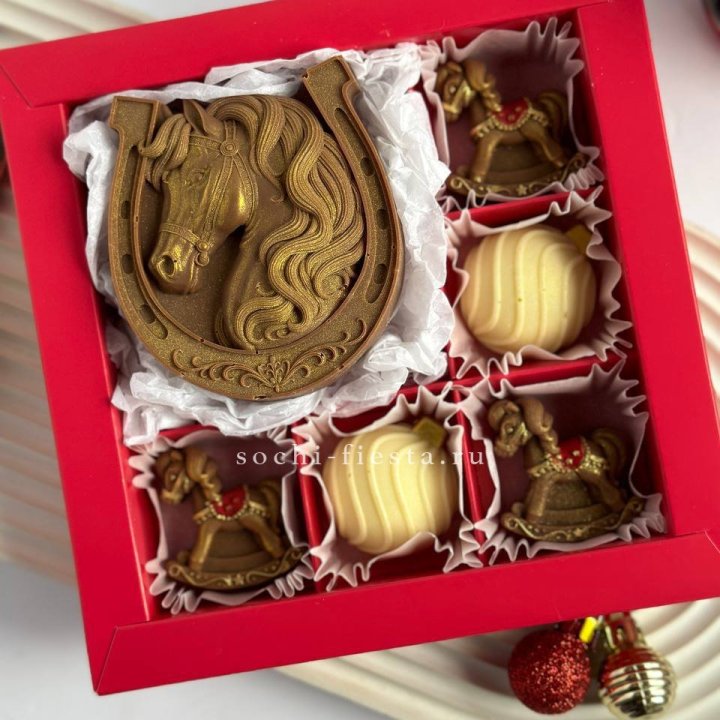 Бельгийский шоколад подкова в Екатеринбурге