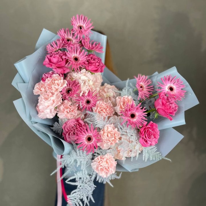 Дизайнерский букет "Свит хаер" в Екатеринбурге