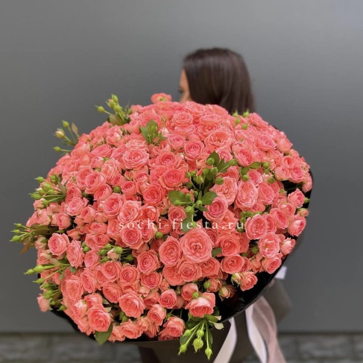 101 кустовая роза Барбадос в Екатеринбурге