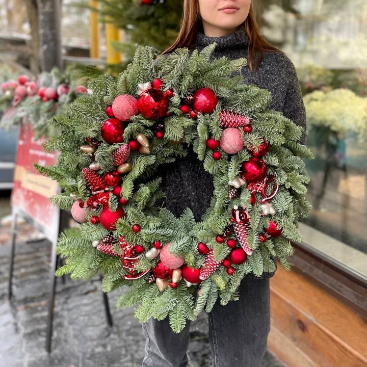 Рождественский венок  в Екатеринбурге