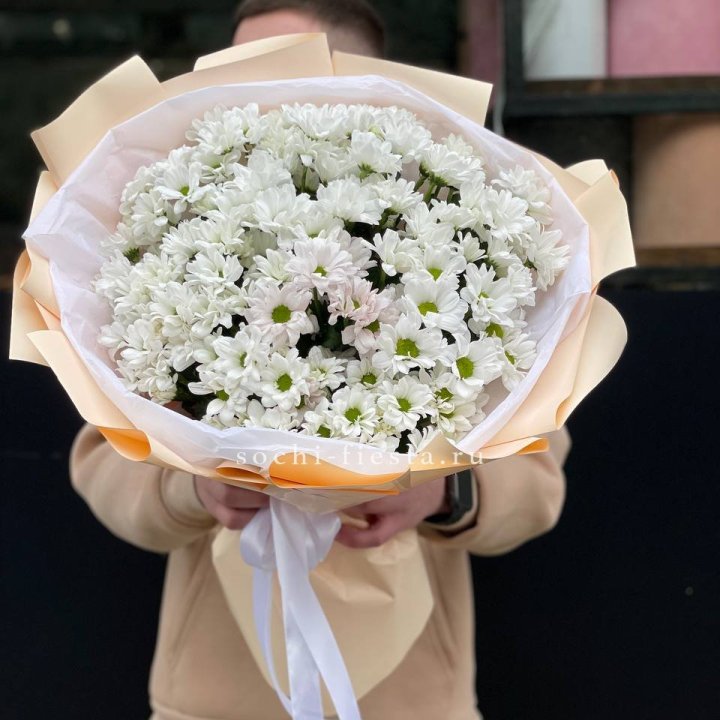  Букет хризантем в Екатеринбурге