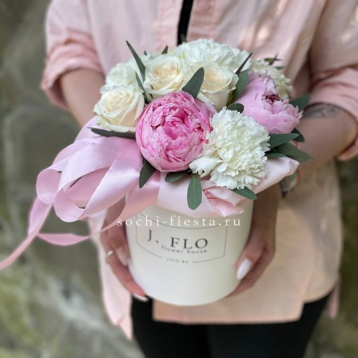 Цветочный бокс мини №2 в Екатеринбурге