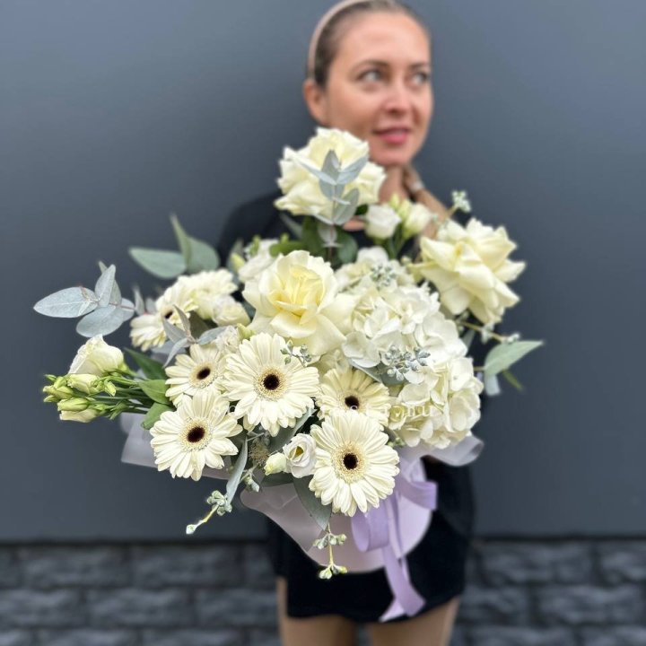 Цветочный бокс "Лавандовый сон" в Екатеринбурге