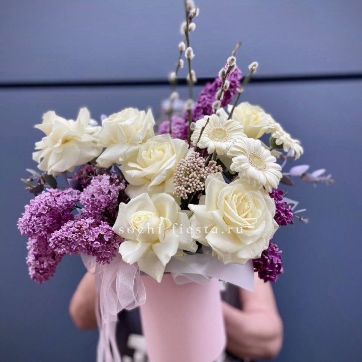 Цветочный бокс "Светлое Воскресенье" в Екатеринбурге