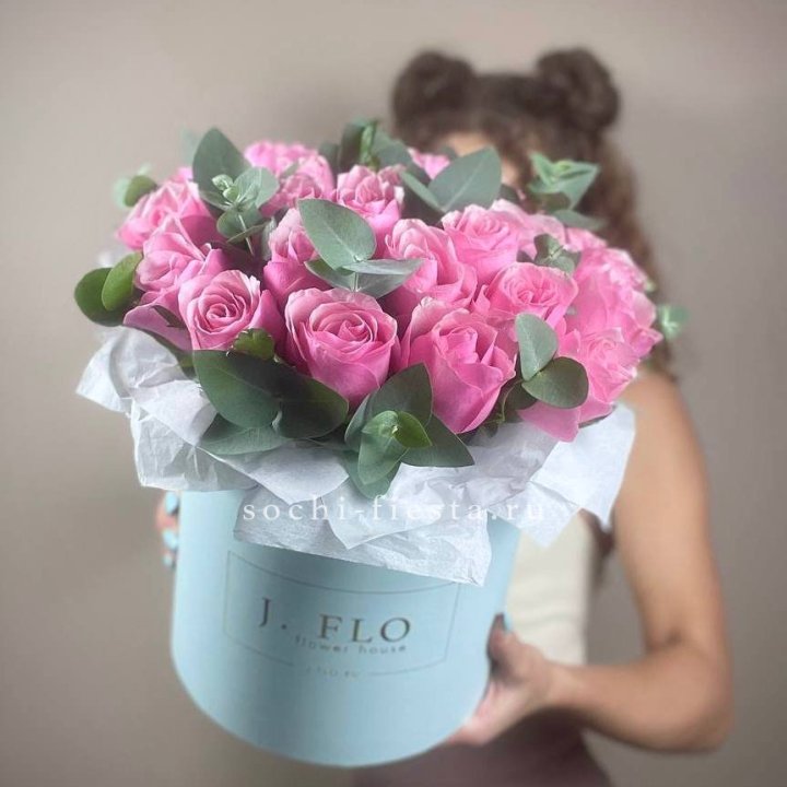 Бокс 27 роз в Екатеринбурге