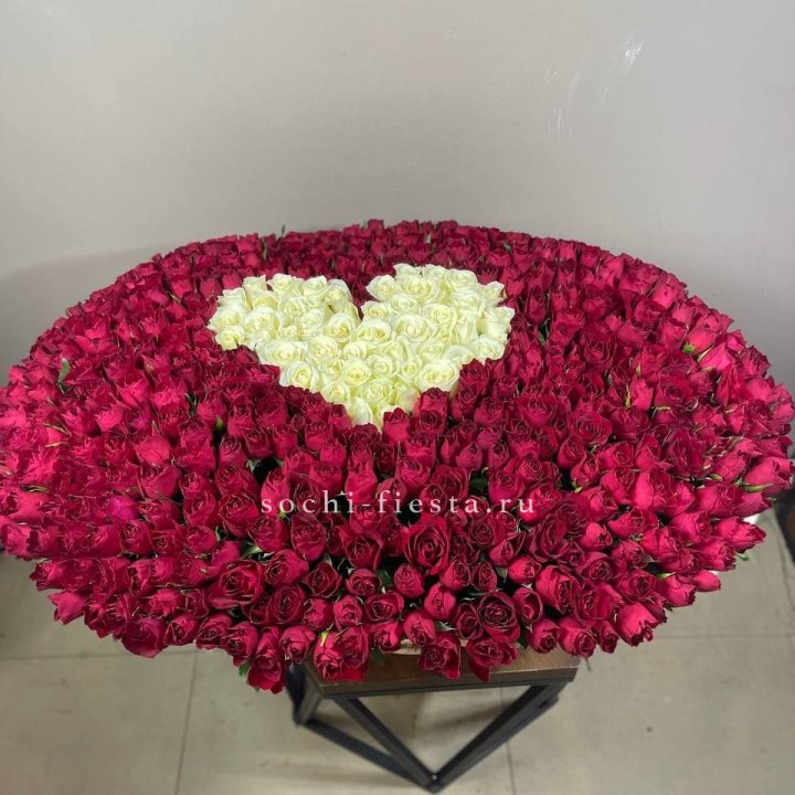 501 роза в корзине в Екатеринбурге