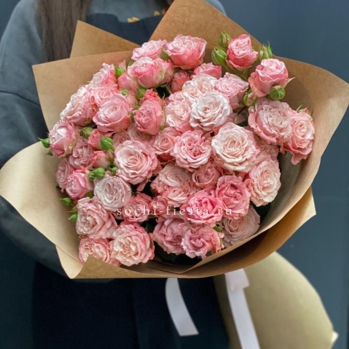 Пионовидные розы Bombastic №2 в Екатеринбурге