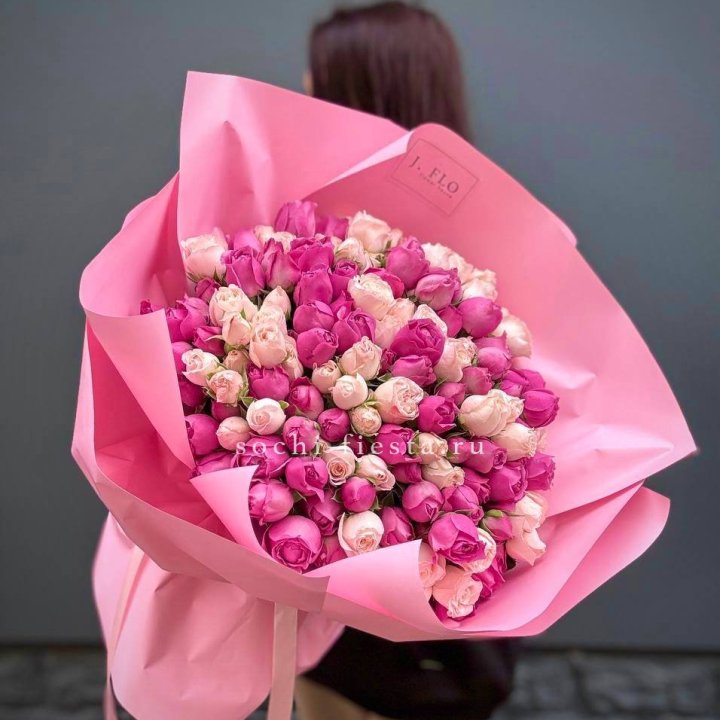 51 кустовая роза  в Екатеринбурге