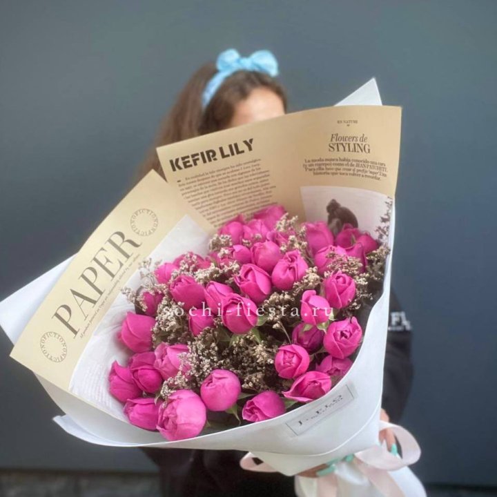 Пионовидные розы баблс №3 в Екатеринбурге