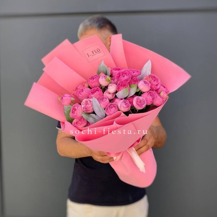 Пионовидные розы баблс №2 в Екатеринбурге