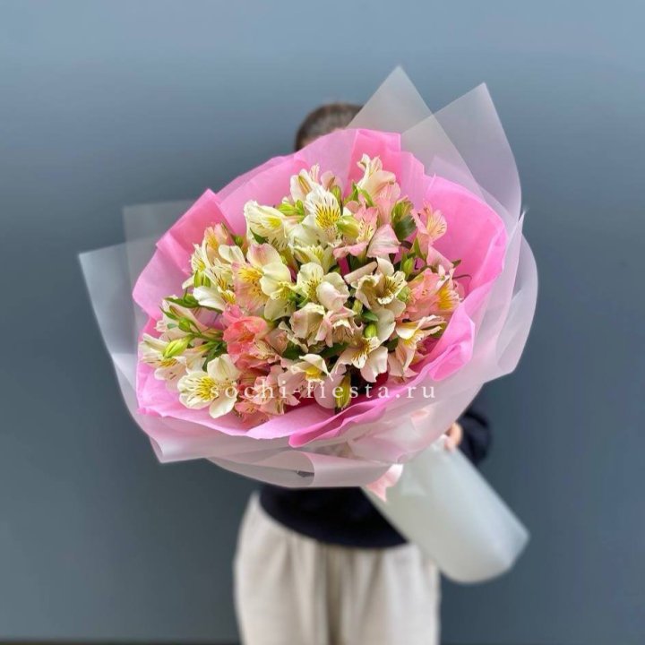 букет альстромерий "Черри" в Екатеринбурге