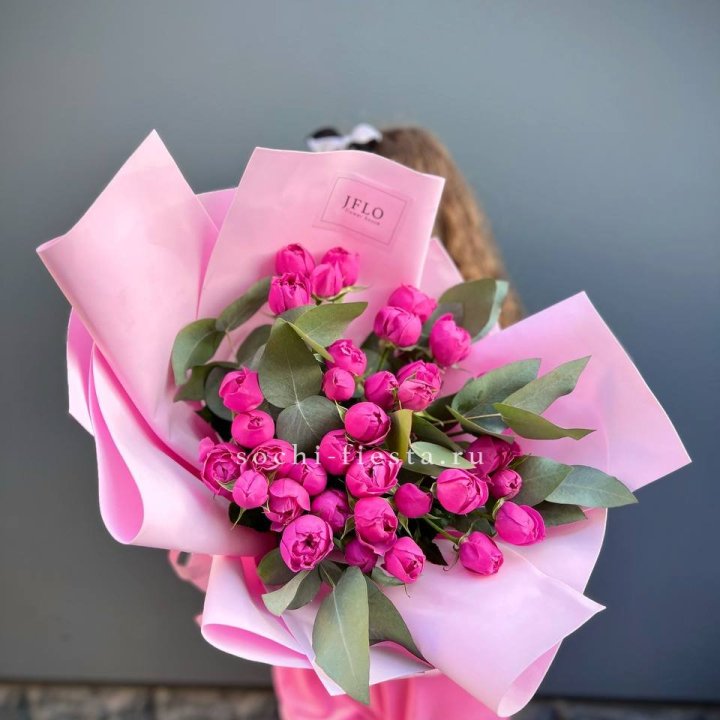 Пионовидные розы баблс в Екатеринбурге