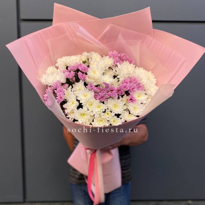  Букет хризантем- гигант  в Екатеринбурге
