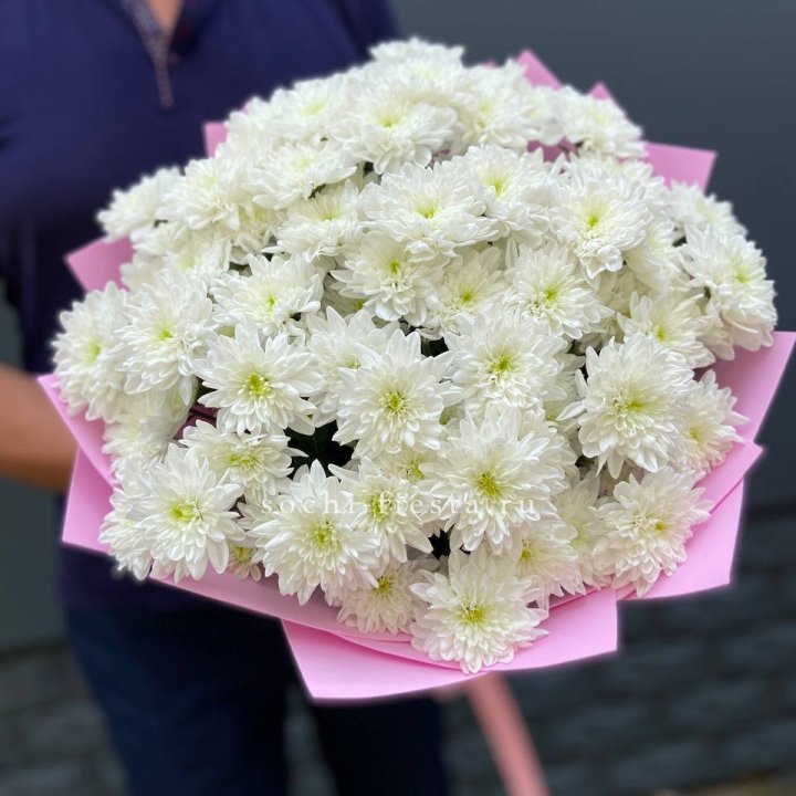  Букет 15 хризантем  в Екатеринбурге