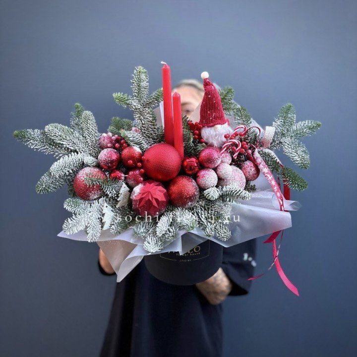 Композиция "Мери крисмас ред" в Екатеринбурге