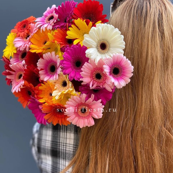 Охапка гербер  в Екатеринбурге