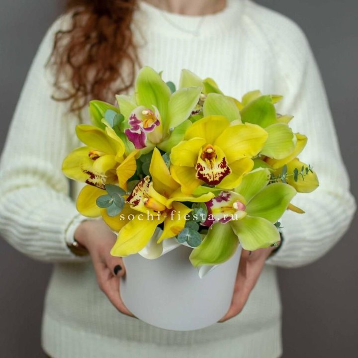 Бокс с орхидей №1 в Екатеринбурге