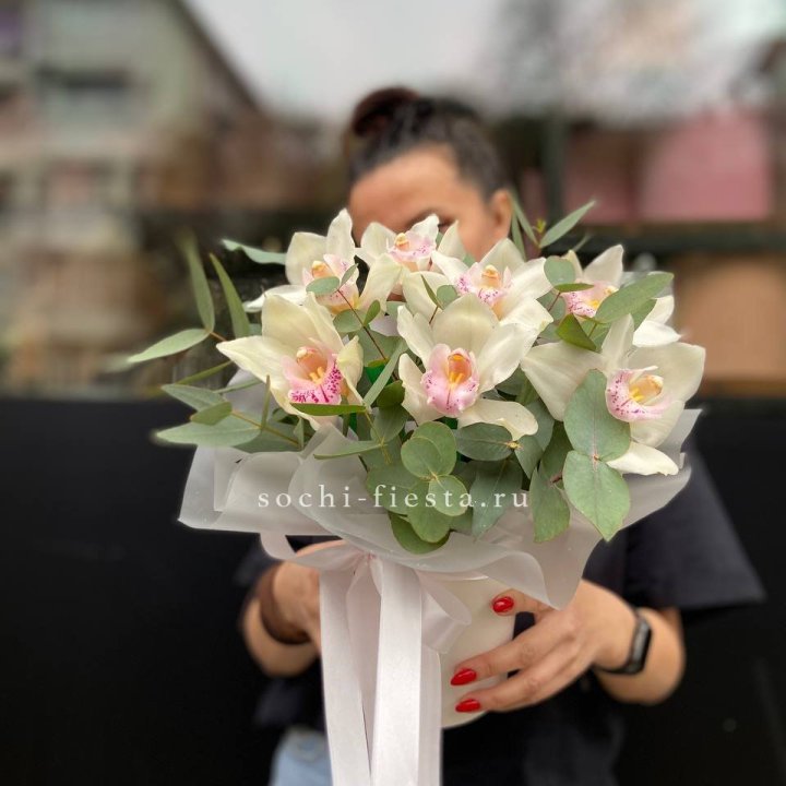 Бокс с орхидеями в Екатеринбурге