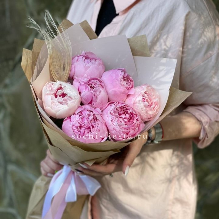 Букет пионов "Венди" в Екатеринбурге