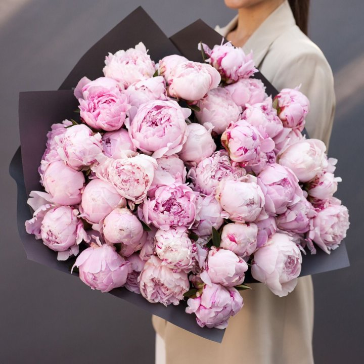 Пионы охапка в Екатеринбурге