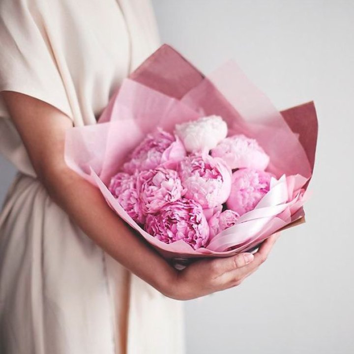 9 зефирных пионов в Екатеринбурге