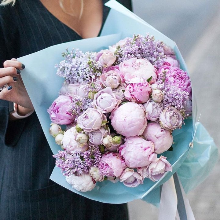 Букет "Блю логан" в Екатеринбурге