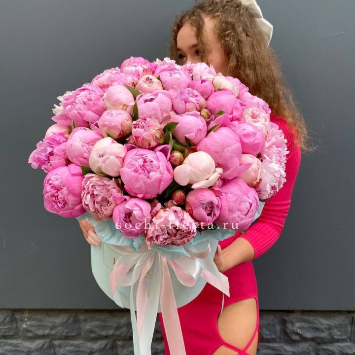 51 пион в цилиндре в Екатеринбурге