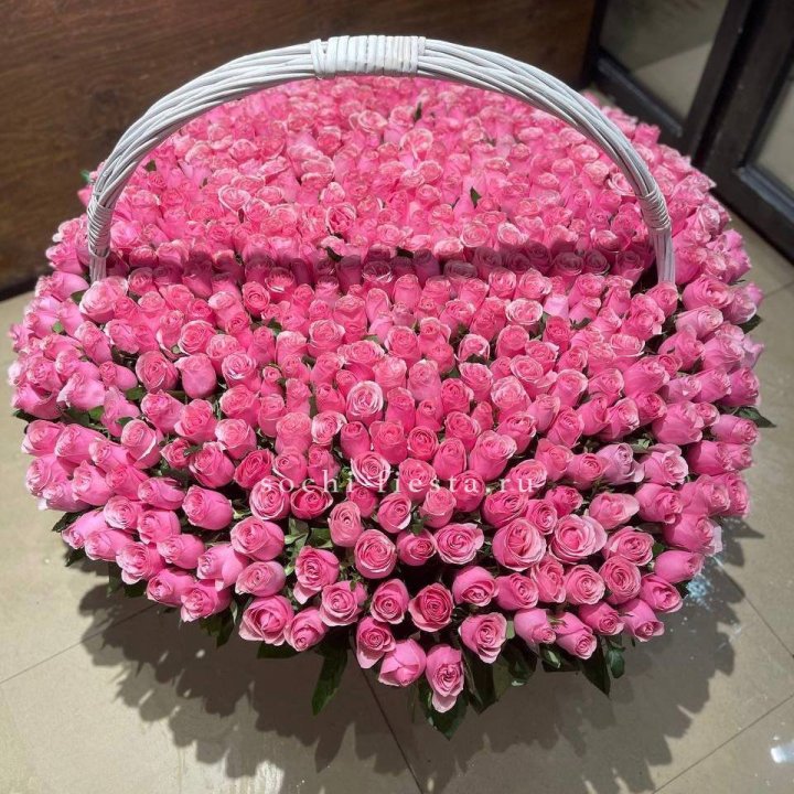 501 розовая роза в Екатеринбурге
