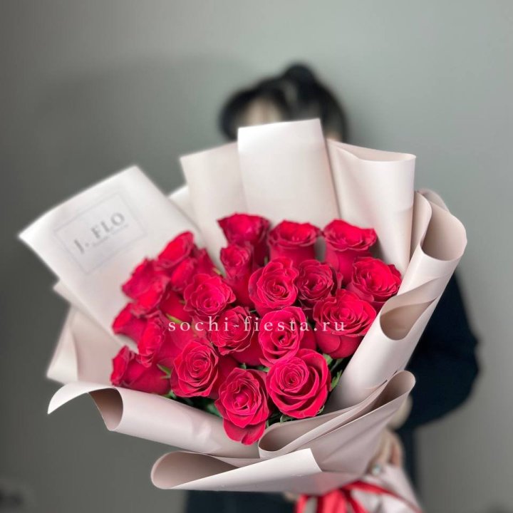 21 красная роза  в Екатеринбурге