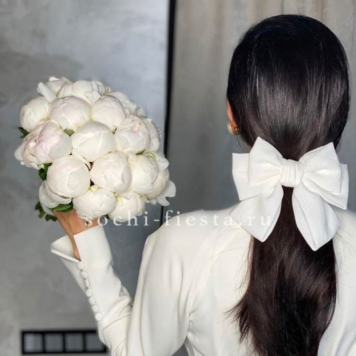 Свадебный букет пионов в Екатеринбурге