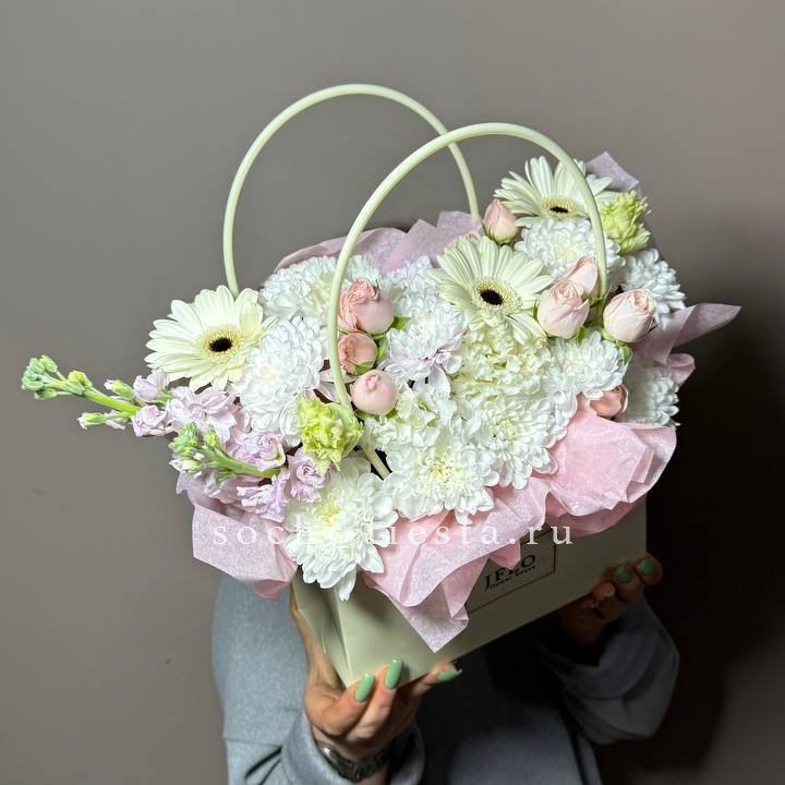 Сумочка "Белый рассвет" в Екатеринбурге