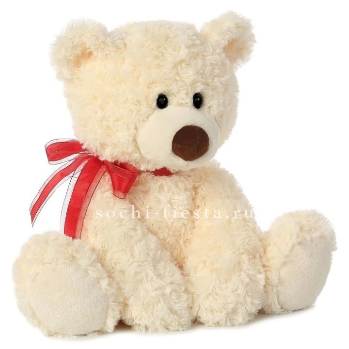 Белый плюшевый мишка  в Екатеринбурге
