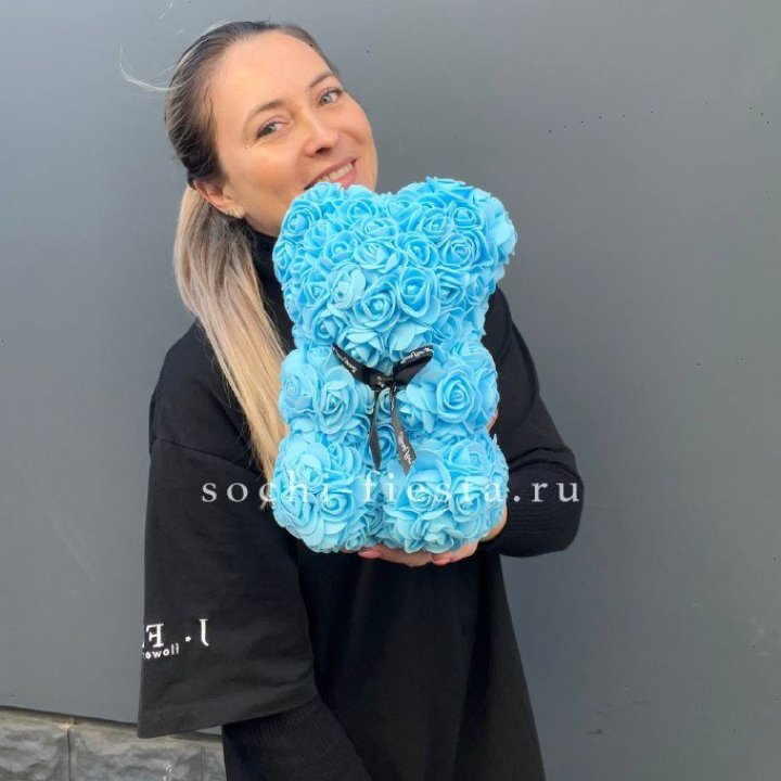 Игрушка медведь голубая в Екатеринбурге